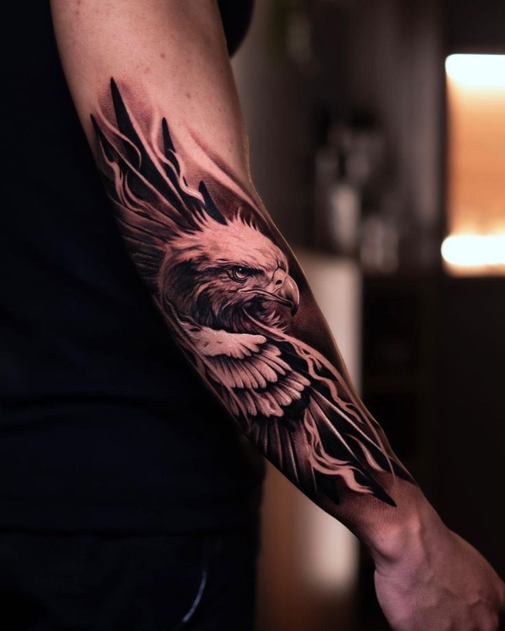 Realistic Black & Grey Tattoo 10