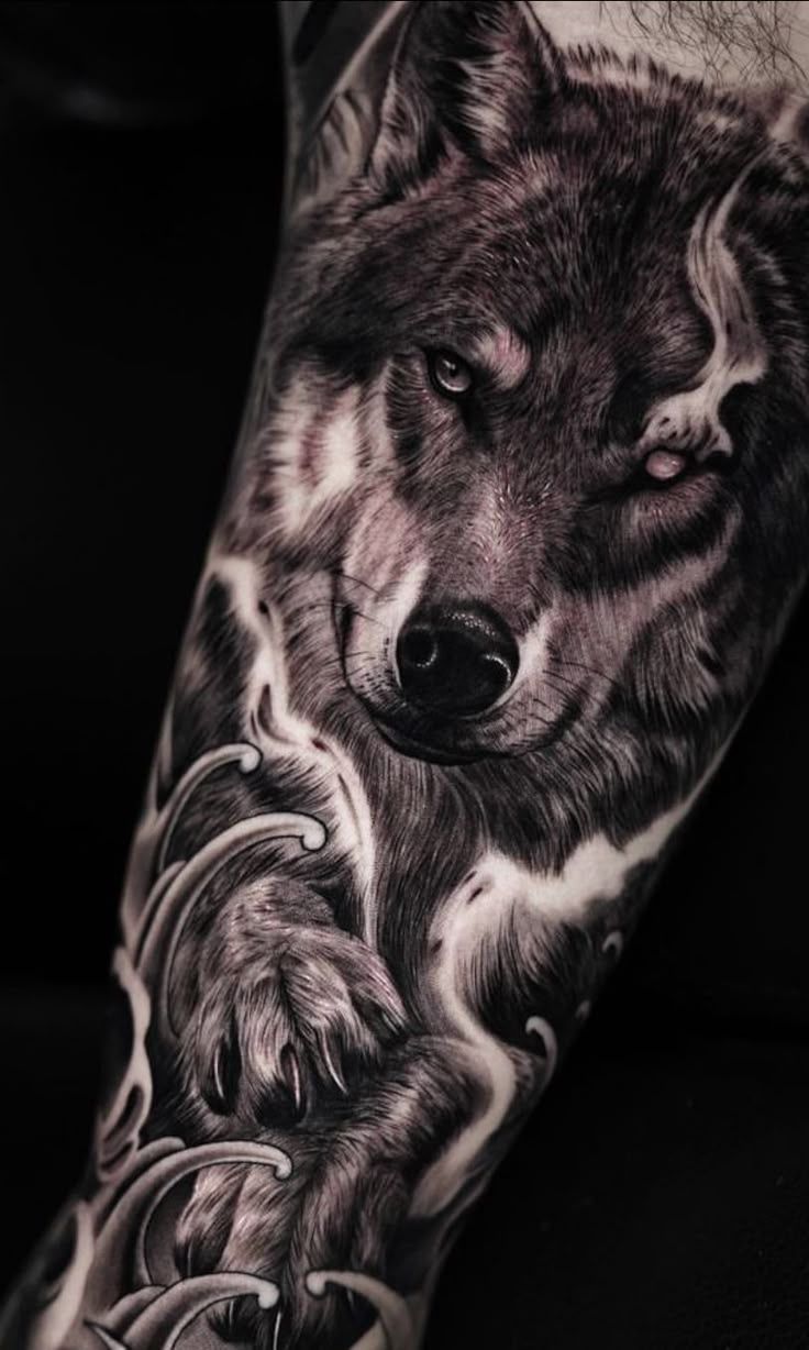 Realistic Black & Grey Tattoo 11