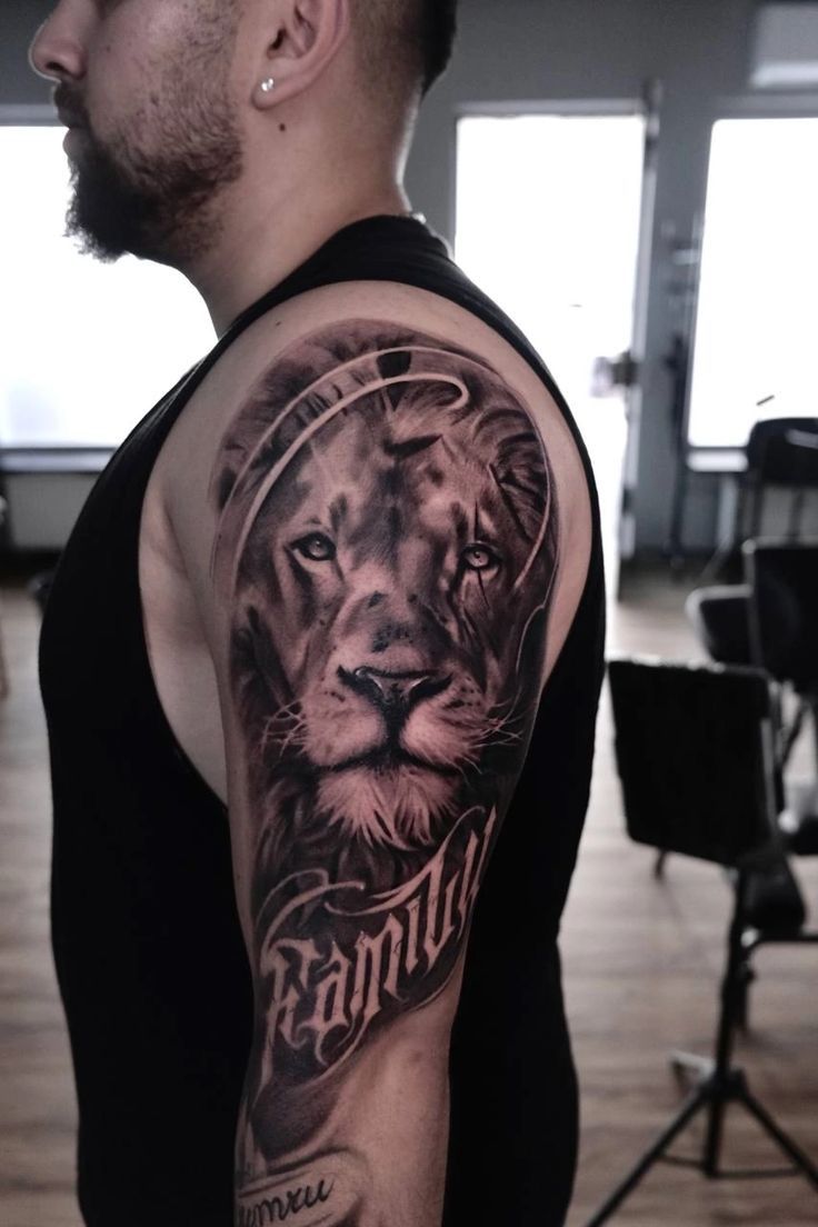 Realistic Black & Grey Tattoo 6