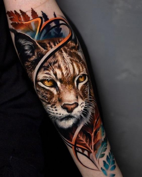 Realistic Colour Tattoo 4