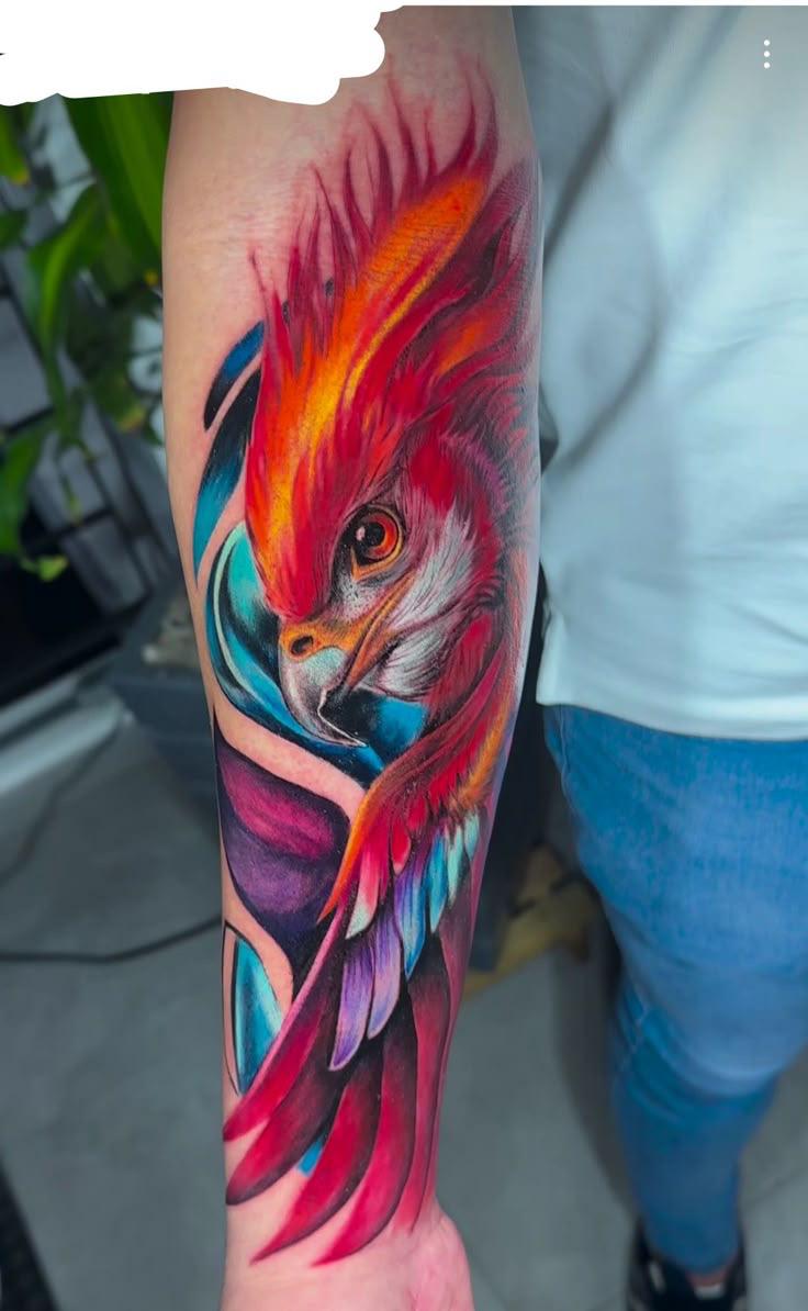 Realistic Colour Tattoo 5
